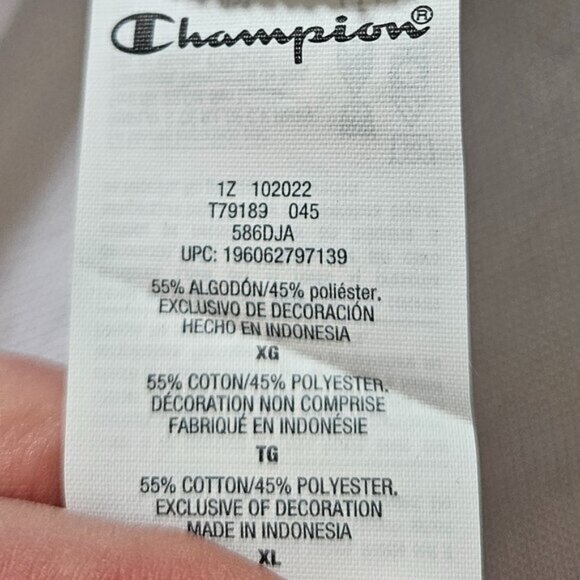 Men's White Champion Polo Shirt - Picture 8 of 10